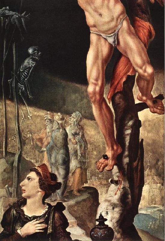 HEEMSKERCK, Maerten van Crucifixion (detail) sg oil painting picture